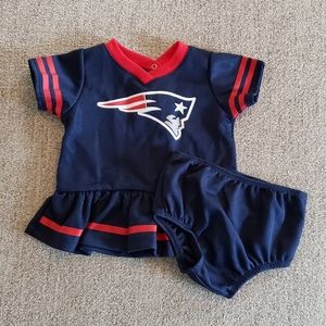 New England Patriot's Infant Cheerleader Jersey